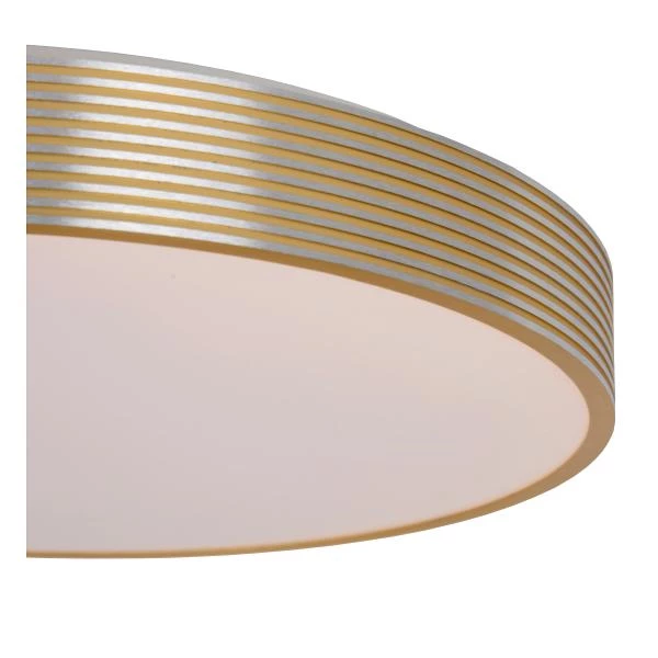 Lucide MALIN - Plafonnier - Ø 39 cm - LED Dim. - 1x24W 2700K - 3 StepDim - Or Mat / Laiton - DETAIL 4